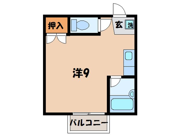 西尾駅 徒歩10分 2階の物件間取画像